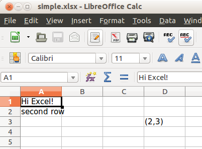 Excel example 4